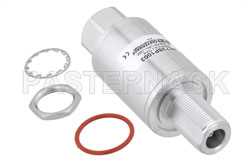 Type N F/M In/Out Bulkhead Coax RF Surge Protector, 698MHz - 2.7GHz, DC Block, 500W, IP67, 40kA, Filter, Low PIM -155 dBc（图2）