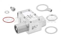 7/16 M/F In/Out Coax RF Surge Protector, 100MHz - 512MHz, DC Block, 750W, IP67, 20kA, Filter, Low PIM -155 dBc, Bracket Toward Body（图2）
