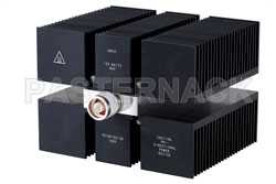 20 dB Fixed Attenuator, N Male to N Female Directional Black Anodized Aluminum Heatsink Body Rated to 150 Watts Up to 8 GHz（图2）