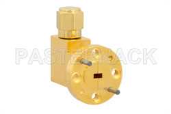 Zero Biased E Band Waveguide Detector, WR-12, Negative Video Out, 60 GHz to 90 GHz, UG-387/U Round Cover Flange（图2）