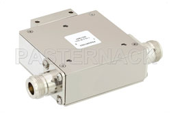 High Power Isolator with 20 dB Isolation from 1.7 GHz to 2.2 GHz, 100 Watts and N Female（图2）