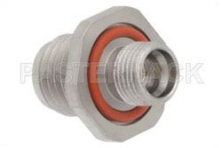 SMA Female to SMP Male Full Detent Bulkhead Mount Adapter（图2）