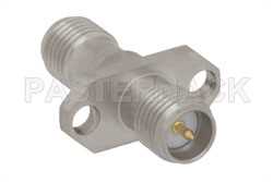 2 Hole Flange Mount RP-SMA Female to RP-SMA Female Adapter（图2）