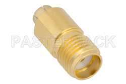 SMA Female to MMBX Plug Snap-On Adapter, With Male Center Contact（图2）