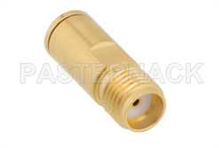 SMA Female to MMBX Jack Snap-On Adapter, With Female Center Contact（图2）