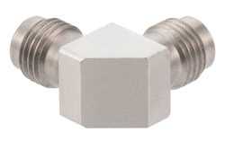 1.85mm Female to 2.4mm Female Miter Right Angle Adapter（图2）