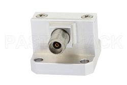 WR-42 Square Type Flange to 2.92mm Female Waveguide to Coax Adapter Operating from 18 GHz to 26.5 GHz（图2）