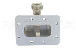 WR-137 CMR-137 Flange to N Female Waveguide to Coax Adapter Operating From 5.85 GHz to 8.2 GHz（图2）