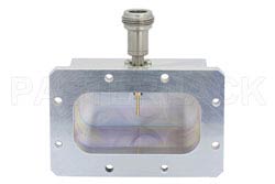 WR-229 CMR-229 Flange to N Female Waveguide to Coax Adapter Operating from 3.3 GHz to 4.9 GHz（图2）