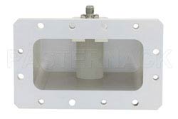 WR-284 CMR-284 Flange to SMA Female Waveguide to Coax Adapter Operating from 2.6 GHz to 3.95 GHz（图2）