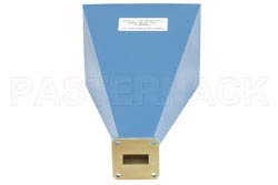 WR-90 Waveguide Standard Gain Horn Antenna Operating From 8.2 GHz to 12.4 GHz With a Nominal 15 dBi Gain With UG-135/U Square Cover Flange（图2）