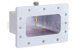 WR-430 CPR-430F Flange to N Female Waveguide to Coax Adapter Operating from 1.7 GHz to 2.6 GHz（图2）