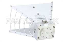 Broadband SMA Waveguide Horn Antenna Operating from 1 GHz to 18 GHz with a Nominal 11 dBi Gain with SMA Female Input Connector（图2）