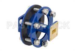 WR-62 Waveguide Bulkhead Adapter UG-1665/U Square Cover Flange, 12.4 GHz to 18 GHz（图2）