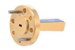 WR-8 Waveguide Standard Gain Horn Antenna Operating from 90 GHz to 140 GHz with a Nominal 10 dBi Gain with UG-387/U-Mod Round Cover Flange（图2）