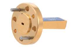 WR-6 Waveguide Standard Gain Horn Antenna Operating from 110 GHz to 170 GHz with a Nominal 10 dBi Gain with UG-387/U-Mod Round Cover Flange（图2）