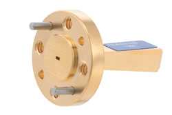 WR-5 Waveguide Standard Gain Horn Antenna Operating from 140 GHz to 220 GHz with a Nominal 15 dBi Gain with UG-387/U-Mod Round Cover Flange（图2）