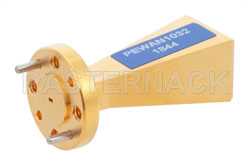 WR-5 Waveguide Standard Gain Horn Antenna Operating from 140 GHz to 220 GHz with a Nominal 25 dBi Gain with UG-387/U-Mod Round Cover Flange（图2）