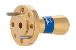 WR-10 Waveguide Conical Gain Horn Antenna Operating from 77 GHz to 87 GHz with a Nominal 15 dBi Gain with UG-387/U Round Cover Flange（图2）