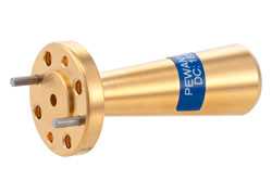 WR-6 Waveguide Conical Gain Horn Antenna Operating from 100 GHz to 112 GHz with a Nominal 20 dBi Gain with UG-387/U-Mod Round Cover Flange（图2）