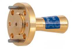 WR-5 Waveguide Conical Gain Horn Antenna Operating from 140 GHz to 220 GHz with a Nominal 20 dBi Gain with UG-387/U Round Cover Flange（图2）