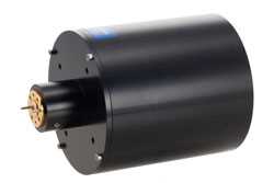 WR-15 Waveguide Lens Horn Antenna Operating from 55 GHz to 65 GHz with a Nominal 32 dBi Gain with UG-385/U Round Cover Flange（图2）