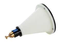 WR-15 Waveguide Lens Horn Antenna Operating from 55 GHz to 65 GHz with a Nominal 37 dBi Gain with UG-385/U Round Cover Flange（图2）