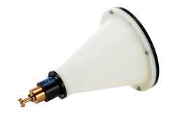 WR-12 Waveguide Lens Horn Antenna Operating from 72 GHz to 82 GHz with a Nominal 37 dBi Gain with UG-387/U Round Cover Flange（图2）