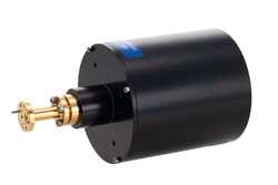 WR-10 Waveguide Lens Horn Antenna Operating from 89 GHz to 99 GHz with a Nominal 34 dBi Gain with UG-387/U Round Cover Flange（图2）