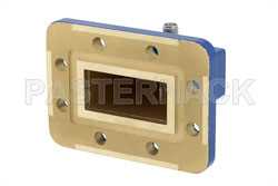 WR-137 CPR-137G Grooved Flange to SMA Female Waveguide to Coax Adapter Operating from 5.85 GHz to 8.2 GHz（图2）