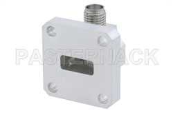 WR-42 UG-597/U Square Cover Flange to SMA Female Waveguide to Coax Adapter Operating from 18 GHz to 26.5 GHz（图2）