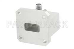 WR-62 UG-1665/U Square Cover Flange to SMA Female Waveguide to Coax Adapter Operating from 12.4 GHz to 18 GHz（图2）