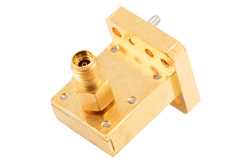 WRD-180 Square Cover Flange to 2.92mm Female Waveguide to Coax Adapter Operating from 18 GHz to 40 GHz（图2）