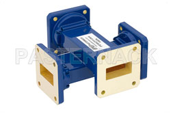 WR-112 Waveguide 30 dB Crossguide Coupler, UG-51/U Square Cover Flange, 7.05 GHz to 10 GHz, Bronze（图2）