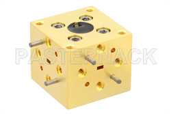 WR-10 Waveguide Magic Tee, UG-387/U-Mod Round Cover Flange Operating from 75 GHz to 110 GHz（图2）