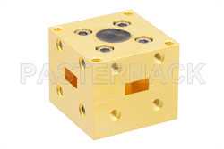 WR-28 Waveguide Magic Tee, UG-599/U Square Cover Flange Operating from 26.5 GHz to 40 GHz（图2）