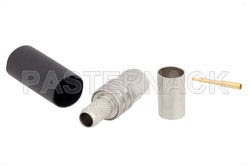 SMA Male Connector Crimp/Solder Attachment for LMR-240, PE-C240, LMR-240-UF（图2）