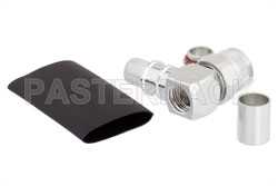 TNC Male Right Angle Connector Crimp/Solder Attachment for LMR-400, PE-C400（图2）