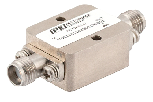 正斜率均衡器，6 GHz~18 GHz，固定均衡值2 dB， 损耗1.5 dB， Pin 最大值+30 dBm，现场可更换连接器，SMA