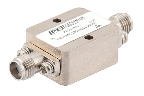 正斜率均衡器，6 GHz~18 GHz，固定均衡值8 dB， 损耗1.5 dB， 现场可更换连接器，SMA
