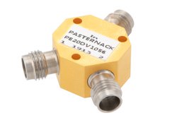 2 路 2.4mm 功率分配器，DC ~ 50 GHz，额定功率为 0.5 瓦