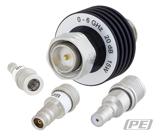 快速连接衰减器带QMA、QN 和4.3-10连接器
