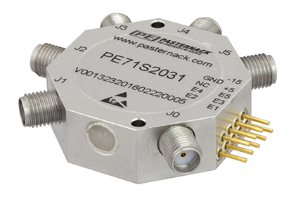 Pasternack SP5T PIN二极管开关